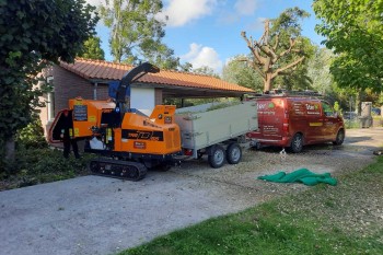 Först TR8D55 hakselaar snipperaar Ster Boomverzorging