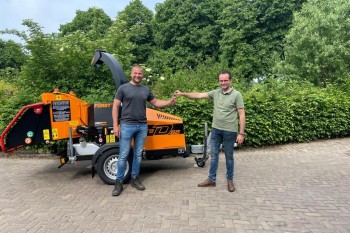 Forst hakselaar versnipperaar ST8D55 Gemak Verhuur