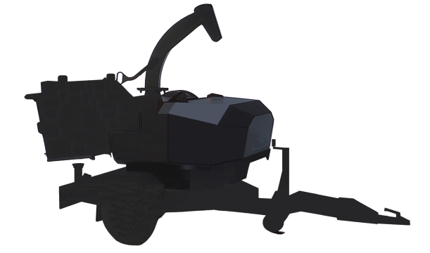 Forst TT8 draaibare 20cm versnipperaar
