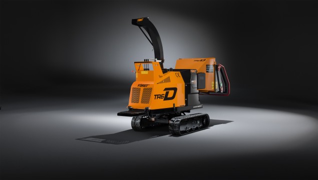 TR6D Först rupsen hakselaar